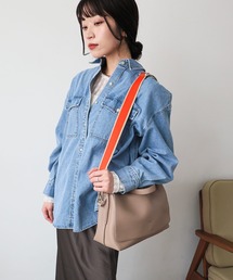 ラインテープショルダー2wayバッグ