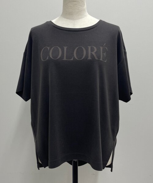 Jena espace merveilleux(ジェナ エスパスメルヴェイユ)の「〈7/17インスタライブご紹介アイテム〉プリントカットソー(Tシャツ/カットソー・レディース・チャコールグレー/ベージュ/アイボリー・FREE)」の12枚目の写真