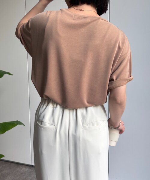 Jena espace merveilleux(ジェナ エスパスメルヴェイユ)の「〈7/17インスタライブご紹介アイテム〉プリントカットソー(Tシャツ/カットソー・レディース・チャコールグレー/ベージュ/アイボリー・FREE)」の18枚目の写真