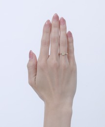 MARY QUANT（マリークワント）の「メタル２WAY リング（リング）」