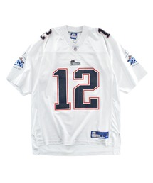 【USED】Reebok “NFL New England Patriots #12” ゲームシャツ