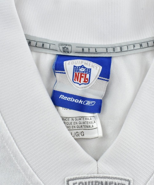 LABORATORY R(ラボラトリーアール)の「【USED】Reebok “NFL New England Patriots #12” ゲームシャツ(Tシャツ/カットソー・メンズ・ホワイト・LARGE)」の4枚目の写真