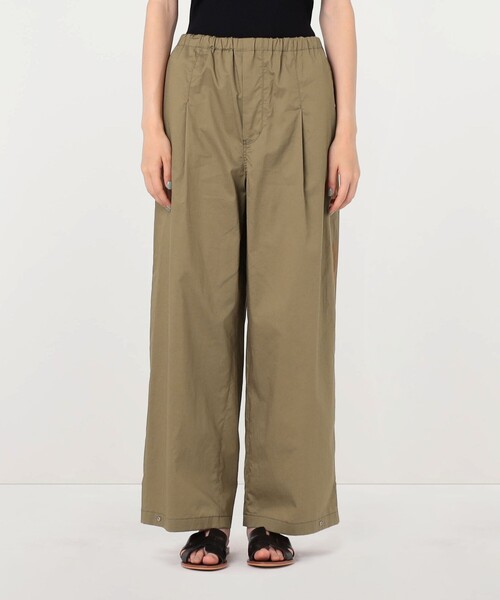 MACPHEE(マカフィー)の「コットンツイル イージータックパンツ(その他パンツ・レディース・カーキ/ブラウン/オフホワイト・34/36)」の5枚目の写真