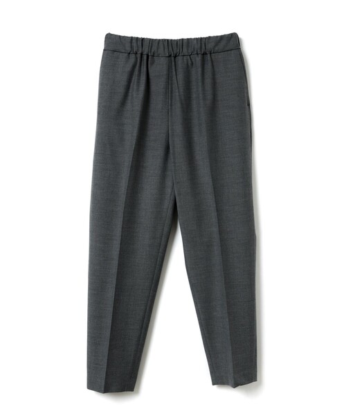 mizuiroind(ミズイロインド)の「mizuiro ind T/Rセンタープレスパンツ(その他パンツ・レディース・ベージュ/チャコールグレー/ブラウン/グレー/ブラック・1/2)」の3枚目の写真