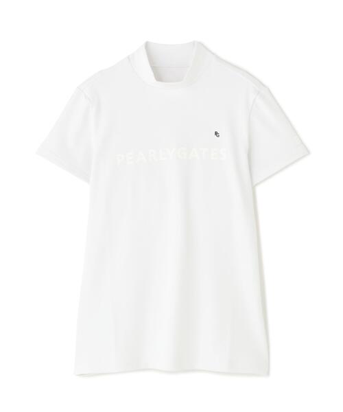PEARLY GATES(パーリーゲイツ)の「【PEARLY GATES】PG is PG フルダルカノコ半袖ハイネックカットソー(Tシャツ/カットソー・レディース・ネイビー/オレンジ/ホワイト・LARGE/MEDIUM/SMALL)」の8枚目の写真