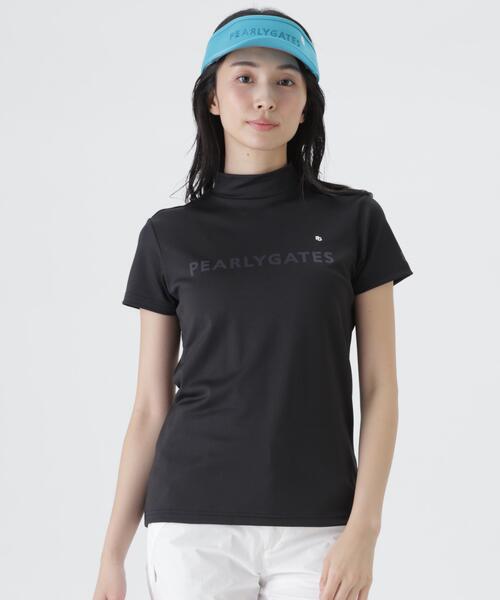 PEARLY GATES(パーリーゲイツ)の「【PEARLY GATES】PG is PG フルダルカノコ半袖ハイネックカットソー(Tシャツ/カットソー・レディース・ネイビー/オレンジ/ホワイト・LARGE/MEDIUM/SMALL)」の10枚目の写真