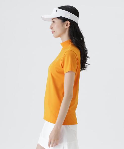 PEARLY GATES(パーリーゲイツ)の「【PEARLY GATES】PG is PG フルダルカノコ半袖ハイネックカットソー(Tシャツ/カットソー・レディース・ネイビー/オレンジ/ホワイト・LARGE/MEDIUM/SMALL)」の20枚目の写真