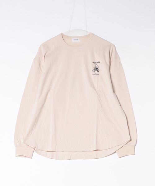 GENERATOR(ジェネレーター)の「ジェネレーター JUST RIDE L/S Tシャツ(Tシャツ/カットソー・レディース・ベージュ系その他/チャコールグレー/ホワイト・F)」の8枚目の写真