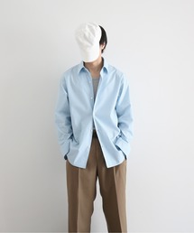 OLD FOLK HOUSE（オールドフォークハウス）の「OLD FOLK HOUSE Cotton poplin striped classic shirt（シャツ/ブラウス）」