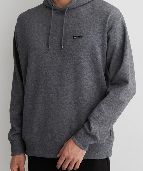 THE SHOP TK （ザ ショップ ティーケー ）の「【洗濯機OK／ユニセックス】ダンボール ロゴパーカ（パーカー・メンズ・ダークブラウン/グレー/オフホワイト・02/03/04）」の20枚目の写真