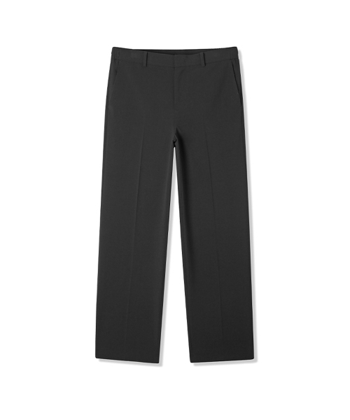 ADHOC(アドホック)の「男性T/Rセミワイドフィットパンツ(BLACK)(HBRLP01)(スラックス・メンズ・その他・86)」の1枚目の写真