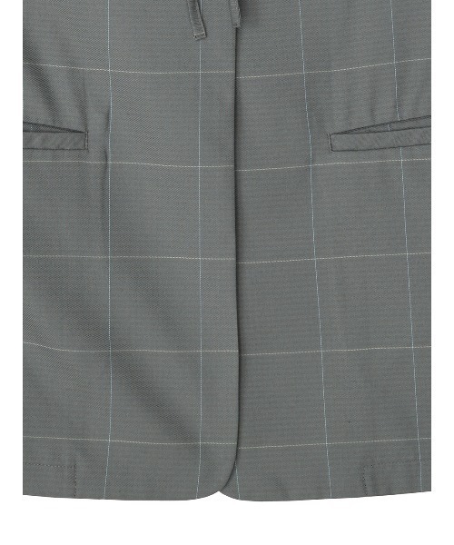 Ameri(アメリ)の「YARN DYED CHECK LAYERED VEST SHIRT(シャツ/ブラウス・レディース・グレー/ライトグリーン/ブラウン・FREE)」の7枚目の写真