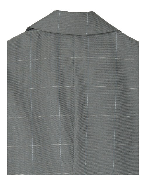 Ameri(アメリ)の「YARN DYED CHECK LAYERED VEST SHIRT(シャツ/ブラウス・レディース・グレー/ライトグリーン/ブラウン・FREE)」の9枚目の写真
