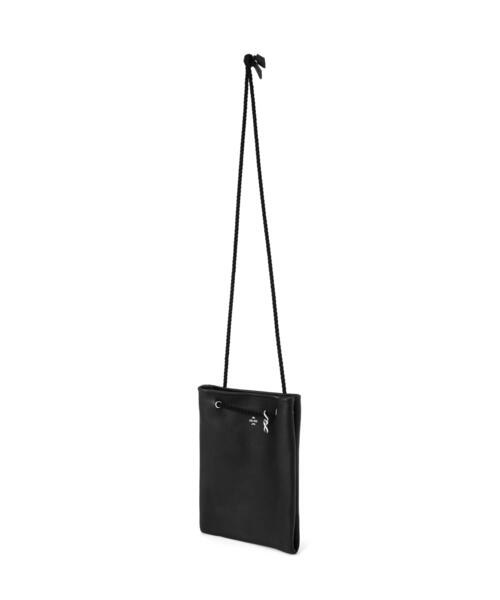 20/80(テゥエンティーエイティー)の「【20/80】トゥエンティーエイティー/SHRINK LEATHER JINKICHI BUKURO(ショルダーバッグ・メンズ・ブラック・F)」の2枚目の写真