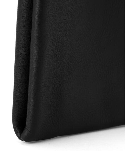 20/80(テゥエンティーエイティー)の「【20/80】トゥエンティーエイティー/SHRINK LEATHER JINKICHI BUKURO(ショルダーバッグ・メンズ・ブラック・F)」の7枚目の写真