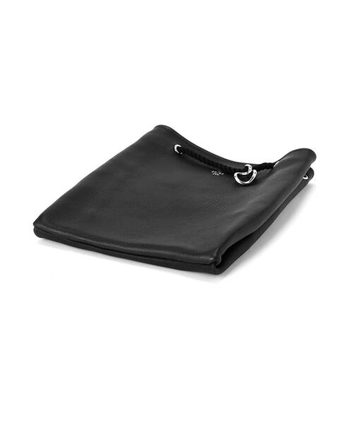 20/80(テゥエンティーエイティー)の「【20/80】トゥエンティーエイティー/SHRINK LEATHER JINKICHI BUKURO(ショルダーバッグ・メンズ・ブラック・F)」の8枚目の写真