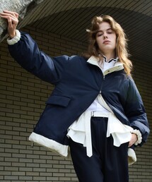 allureville（アルアバイル）の「リバーシブルダウン（ダッフルコート）」