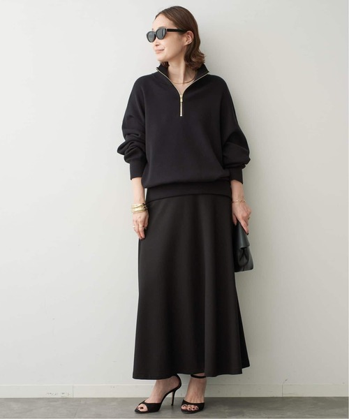 Deuxieme Classe(ドゥーズィエムクラス)の「Modern Jersey フレアスカート(スカート・レディース・ブラック/ブラウン・38/36)」の3枚目の写真