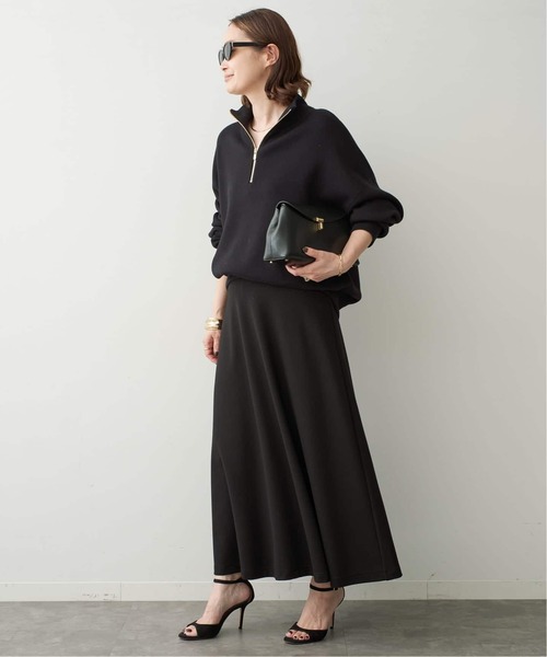 Deuxieme Classe(ドゥーズィエムクラス)の「Modern Jersey フレアスカート(スカート・レディース・ブラック/ブラウン・38/36)」の9枚目の写真