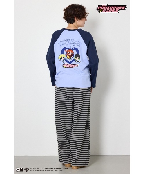 RODEO CROWNS WIDE BOWL(ロデオクラウンズワイドボウル)の「(PPG)ラグランロングスリーブTシャツ(Tシャツ/カットソー・レディース・ホワイト系その他/グリーン系その他2/ブルー系その他・SMALL/MEDIUM)」の12枚目の写真