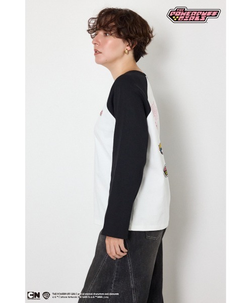 RODEO CROWNS WIDE BOWL(ロデオクラウンズワイドボウル)の「(PPG)ラグランロングスリーブTシャツ(Tシャツ/カットソー・レディース・ホワイト系その他/グリーン系その他2/ブルー系その他・SMALL/MEDIUM)」の14枚目の写真