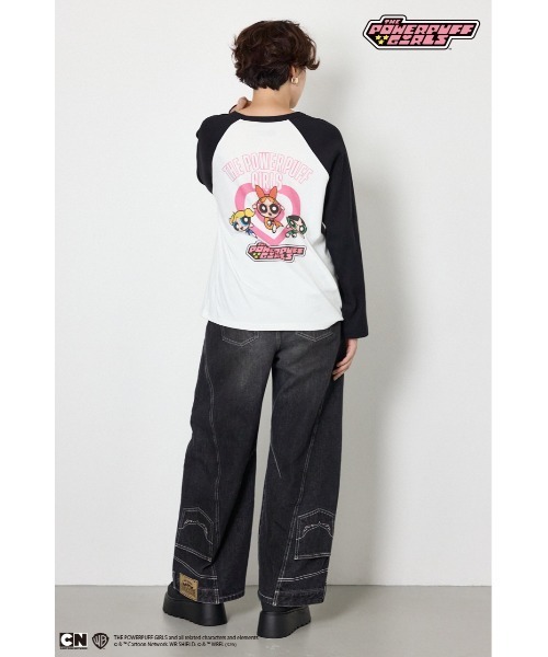 RODEO CROWNS WIDE BOWL(ロデオクラウンズワイドボウル)の「(PPG)ラグランロングスリーブTシャツ(Tシャツ/カットソー・レディース・ホワイト系その他/グリーン系その他2/ブルー系その他・SMALL/MEDIUM)」の17枚目の写真