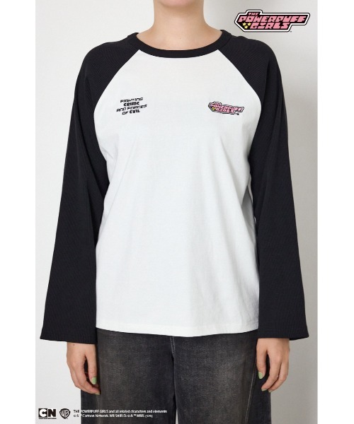 RODEO CROWNS WIDE BOWL(ロデオクラウンズワイドボウル)の「(PPG)ラグランロングスリーブTシャツ(Tシャツ/カットソー・レディース・ホワイト系その他/グリーン系その他2/ブルー系その他・SMALL/MEDIUM)」の18枚目の写真