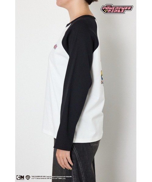 RODEO CROWNS WIDE BOWL(ロデオクラウンズワイドボウル)の「(PPG)ラグランロングスリーブTシャツ(Tシャツ/カットソー・レディース・ホワイト系その他/グリーン系その他2/ブルー系その他・SMALL/MEDIUM)」の19枚目の写真