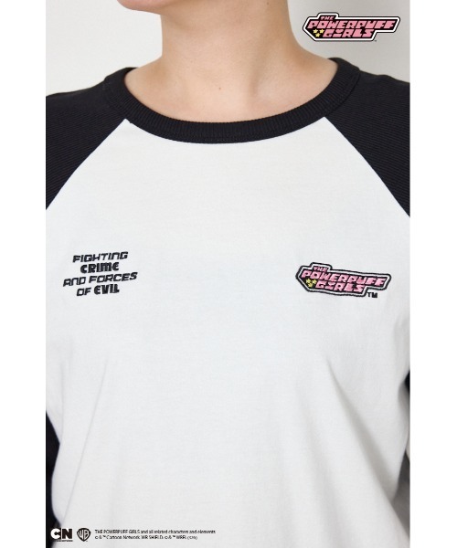 RODEO CROWNS WIDE BOWL(ロデオクラウンズワイドボウル)の「(PPG)ラグランロングスリーブTシャツ(Tシャツ/カットソー・レディース・ホワイト系その他/グリーン系その他2/ブルー系その他・SMALL/MEDIUM)」の21枚目の写真