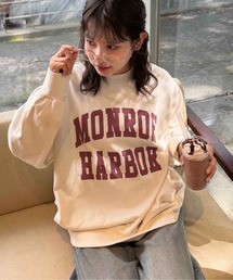 ☆選んでモチーフ ゆるっとオーバーサイズスウェットプルオーバー(カレッジロゴ・ナンバーロゴ)【UNISEX ITEM】