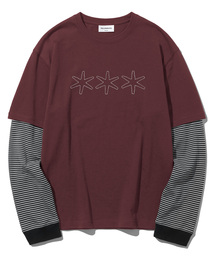 F.ILLUMINATE（フィルミネイト）の「トリプルアスター レイヤード ロングスリーブ-3カラー（Tシャツ/カットソー）」