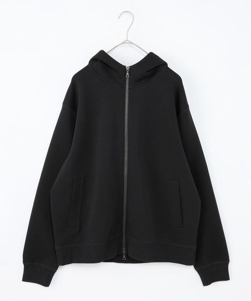 GLOBAL WORK(グローバルワーク)の「ダンボールZIPパーカー/1063337(パーカー・メンズ・ブラック/グレー・SMALL/MEDIUM/X-LARGE/LARGE)」の5枚目の写真