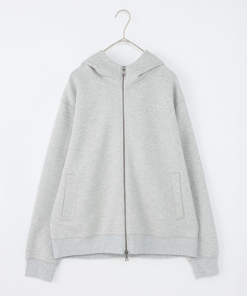 GLOBAL WORK(グローバルワーク)の「ダンボールZIPパーカー/1063337(パーカー・メンズ・ブラック/グレー・SMALL/MEDIUM/X-LARGE/LARGE)」の6枚目の写真