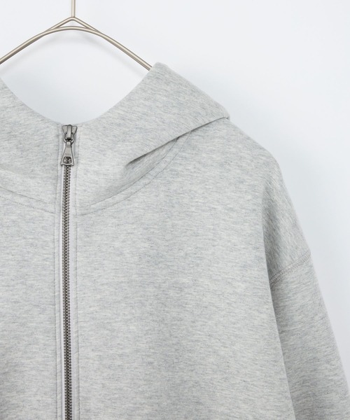 GLOBAL WORK(グローバルワーク)の「ダンボールZIPパーカー/1063337(パーカー・メンズ・ブラック/グレー・SMALL/MEDIUM/X-LARGE/LARGE)」の9枚目の写真