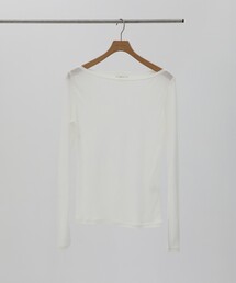 [FUJI/フジ」別注BOAT NECK L/S T SHIRTS/ボートネック長袖Tシャツ/カットソー