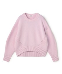 【WEB先行予約】ラムカシミヤ クルーネックプルオーバー