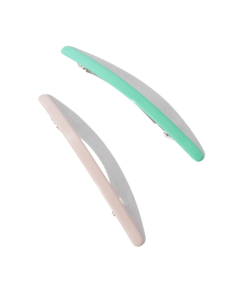 BEAMS BOY（ビームスボーイ）の「BEAMS BOY / 細ロング SET バレッタ（バレッタ/ヘアクリップ・レディース・レッド/ミント/その他1・ONE SIZE）」の6枚目の写真