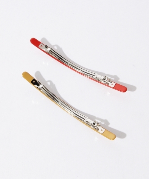 BEAMS BOY（ビームスボーイ）の「BEAMS BOY / 細ロング SET バレッタ（バレッタ/ヘアクリップ・レディース・レッド/ミント/その他1・ONE SIZE）」の7枚目の写真