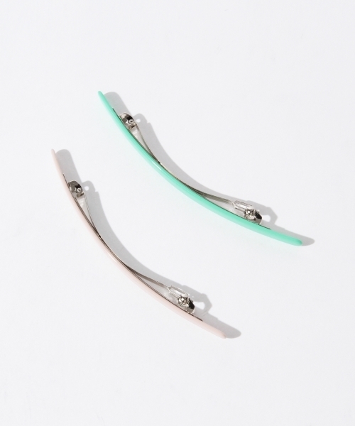 BEAMS BOY（ビームスボーイ）の「BEAMS BOY / 細ロング SET バレッタ（バレッタ/ヘアクリップ・レディース・レッド/ミント/その他1・ONE SIZE）」の12枚目の写真