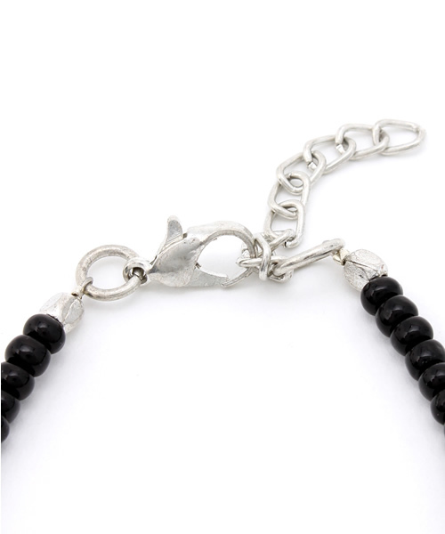 RAGEBLUE（レイジブルー）の「【2WAY仕様】ビーズブレス/アンクレット/722259（ブレスレット・メンズ・レッド/ライトブルー/ブラック・FREE）」の5枚目の写真