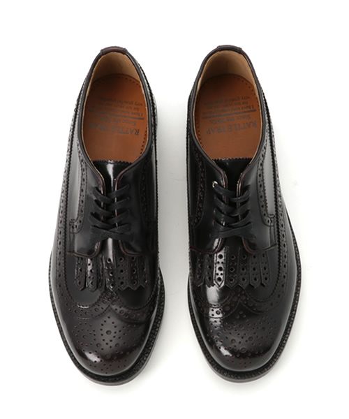 RATTLE TRAP（ラトルトラップ）の「ウイングチップフリンジ付きレザー