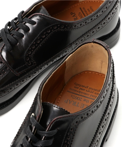 RATTLE TRAP（ラトルトラップ）の「ウイングチップフリンジ付きレザー