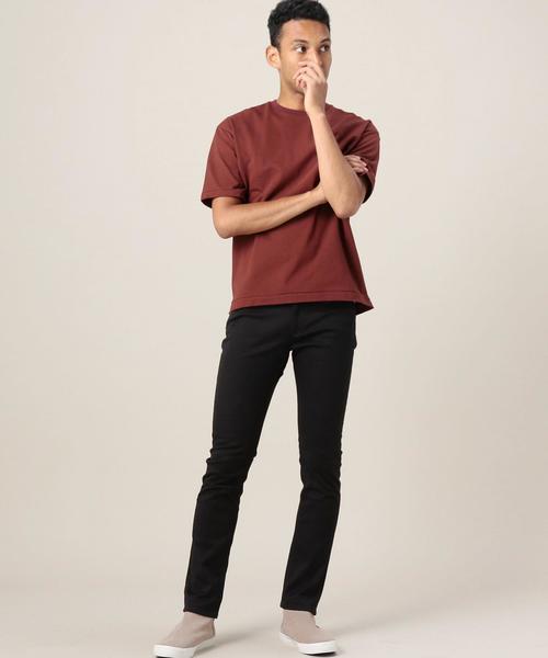 BEAUTY&YOUTH UNITED ARROWS（ビューティーアンドユースユナイテッドアローズ）の「BY カノコ フォルム クルーネック カットソー◆（Tシャツ/カットソー・メンズ・オフホワイト/ベージュ/ダークブラウン/ネイビー・SMALL/MEDIUM/LARGE/X-LARGE）」の8枚目の写真