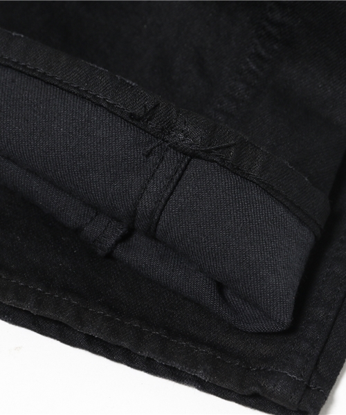 JACKROSE（ジャックローズ）の「BKダメージリメイクストレッチパンツ（デニムパンツ・メンズ・ブラック・M/L/S/XL）」の10枚目の写真