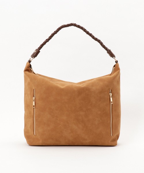 LBC(エルビーシー)の「フェイクスエード三つ編み2wayショルダー (ショルダーバッグ・レディース・ライトイエロー/ライトブラウン/クリアグリーン・ONE SIZE)」の13枚目の写真