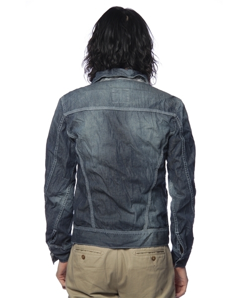 当時物 MEN'S BIGI デニムジャケットGジャン M メンズビギ ブルゾン MEN'S BIGI（メンズビギ）の「【SMART4号掲載】成宮寛貴さん着用