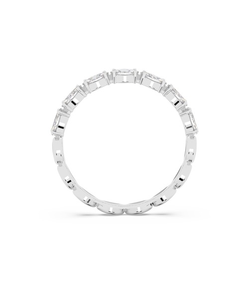 SWAROVSKI（スワロフスキー）の「【公式】【スワロフスキー】Matrix Vittore リング, マーキスカット, ホワイト, ロジウム・プレーティング（リング・レディース・シルバー・58）」の7枚目の写真