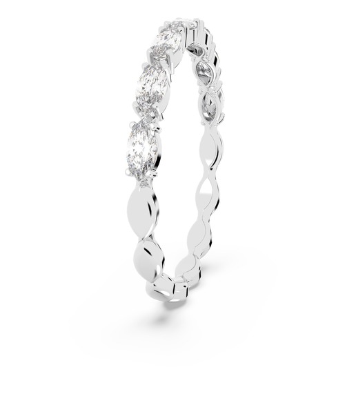 SWAROVSKI（スワロフスキー）の「【公式】【スワロフスキー】Matrix Vittore リング, マーキスカット, ホワイト, ロジウム・プレーティング（リング・レディース・シルバー・58）」の6枚目の写真