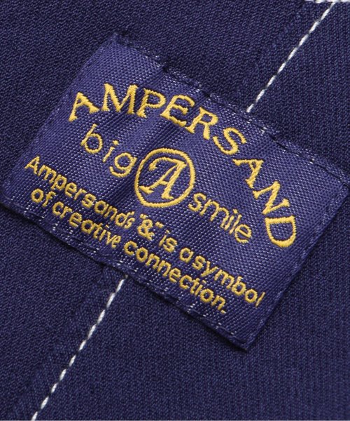 Ampersand(アンパサンド)の「ベビーサロペット(サロペット/オーバーオール・キッズ・ネイビー/アイボリー・80/70/60)」の13枚目の写真