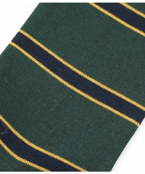 ADAM ET ROPE'（アダムエロペ）の「ブリティッシュボーダーソックス（ソックス/靴下・メンズ・ダークブラウン/グリーン/パープル系その他・FREE）」の5枚目の写真